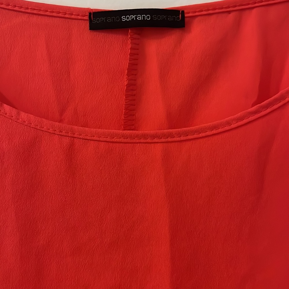 Soprano Orange Dress Small - Picture 2 of 4